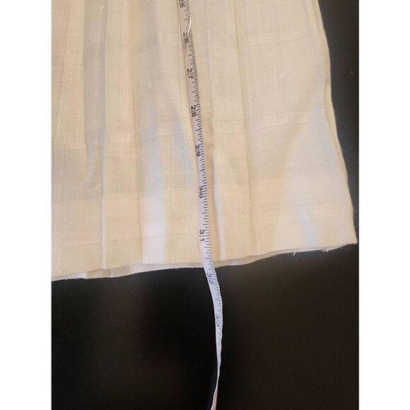Vintage Sasson pleated skirt size 8 off white - Picture 8 of 8